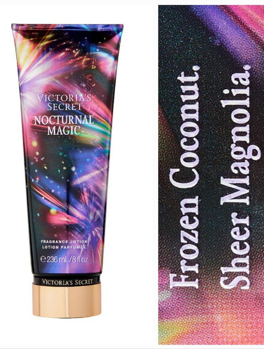 Victoria's Secret Nocturnal Magic Fragrance Lotion - Multicolor Cosmic Design